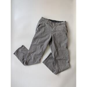 AG Adriano Goldschmied Supply Standard Issue Slim Straight Stretch Twill Gray...